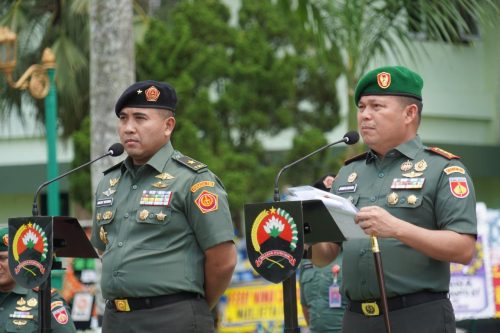 Lepas Sambut Kepemimpinan Di Korem 071&nbsp;Wijayakusuma