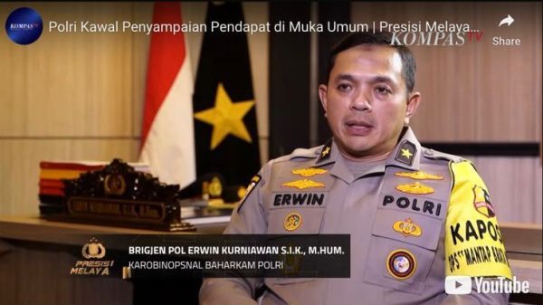 Polri Memastikan Keamanan dan Ketertiban saat Penyampaian Pendapat di Muka Umum