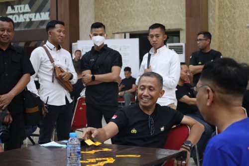 Danlantamal VI Ikut Turnamen Domino di Mapolda&nbsp;Sulsel