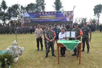 TMMD Reguler ke-121 TA. 2024 : Danrem 071 Wijayakusuma Tekankan Kolaborasi TNI-Rakyat untuk Pembangunan Lokal